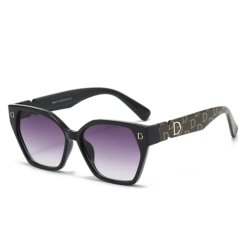 Sunglasses Cateye Glamour Twirly Threads
