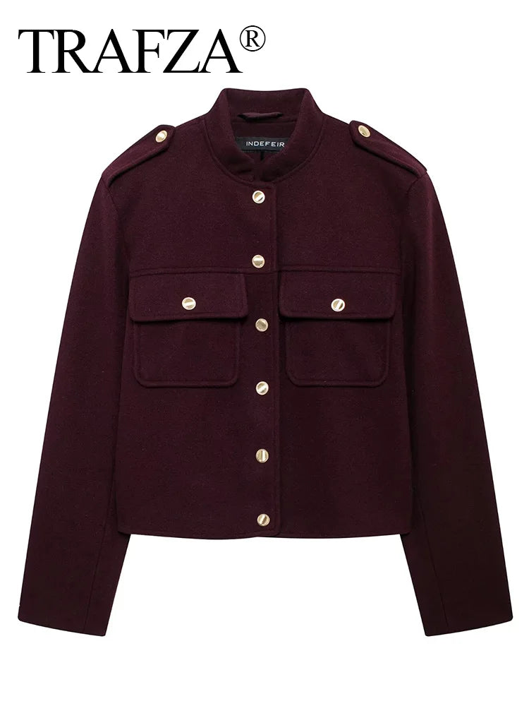 Soft Tweed Bomber Jacket Twirly Threads